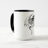 Mug Wyvern Dragon Sont Des Créatures Mythiques Imagina (Devant gauche)