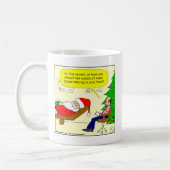 Mug x30 Père Noël parle à son thérapeute - bande (Gauche)