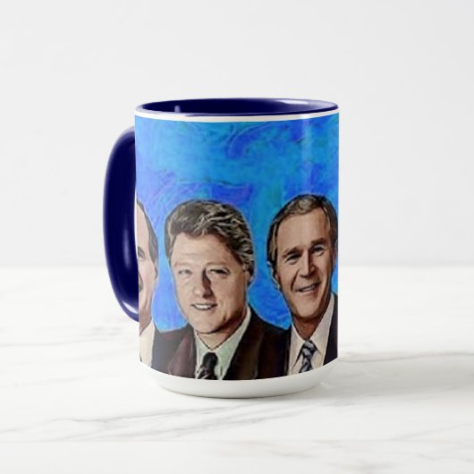 Mug X présidents (Devant gauche)
