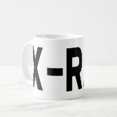 Mug X-RAY Tech Radiographer Gift (Devant gauche)