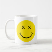 Mug X visage de smiley d'oeil (Gauche)