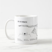 Mug XB-70 Valkyrie - Plans de plan d'avion BD (Gauche)