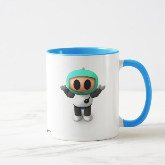 Mug XBlast - joueur de turquoise (Droite)