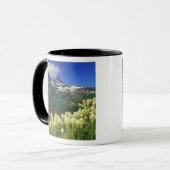 Mug Xerophyllum à Logan Pass dans le parc national de  (Devant gauche)