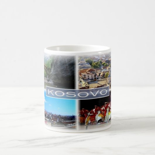 Mug XK Kosovo - (Centre)