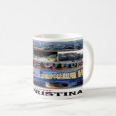 Mug XK Kosovo - Pristina - (Devant droit)