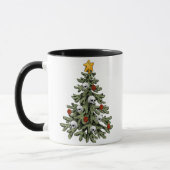 Mug XMAS déplaisant | Un Arbre De Noël Très Gothique (Gauche)