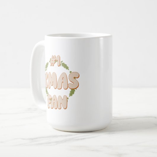 Mug Xmas Fan (Devant gauche)