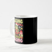 Mug Xmas Funny Frog Meme Christmas Sagging But Still G (Devant gauche)