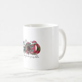 Mug Xmas Gift With God All Things Are Possible (Devant droit)