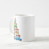 Mug Xmas Light Christmas Tree, Funny Xmas Boys Kids To (Devant gauche)