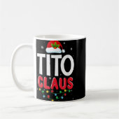 Mug Xmas Light Tito Santa Claus Christmas Matching Cos (Gauche)