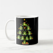 Mug Xmas Lights Santa Tree Frog Christmas Tree Premium (Gauche)