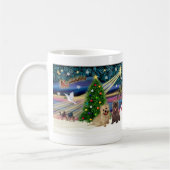 Mug Xmas Magic-Cairn Pair-wheatn+brindle (Gauche)