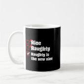 Mug Xmas Nice Naughty Naughty Is The New Nice Christma (Gauche)