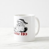 Mug XMAS Santas Favorite HO (Devant droit)