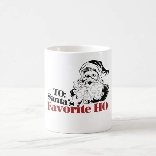 Mug XMAS Santas Favorite HO (Centre)