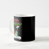 Mug Xmas Tree Lights Santa Hat Musical Ukulele Guitar (Devant gauche)