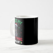 Mug Xmas Tree Père Noël Allemand Pointer Dog Chr (Devant gauche)