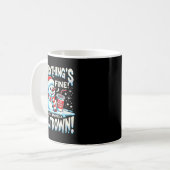 Mug Xmas Winter Tout va bien juste avoir un Meltdo (Devant gauche)