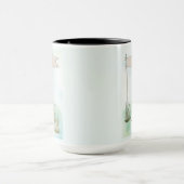 Mug Xoloitzcuintli Aquarelle Chien Personnalisé (Centre)