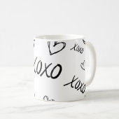 mug xoxo (Devant droit)
