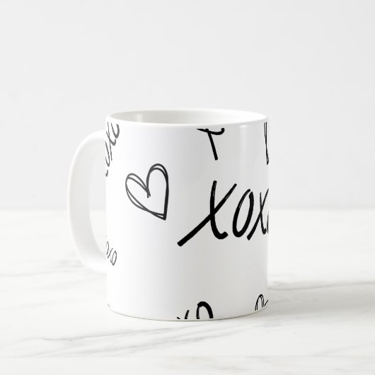 mug xoxo (Devant gauche)