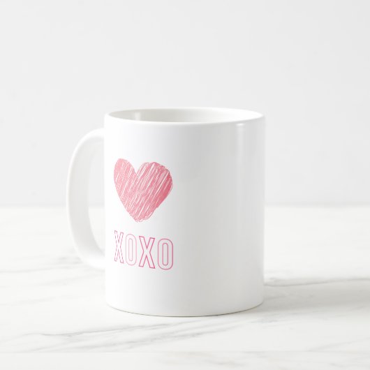 mug xoxo (Devant gauche)