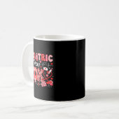 Mug Xoxo Nurse Pediatric Crew Nurse Valentine Leopard  (Devant gauche)