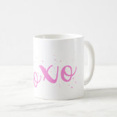 Mug xoxo-rose tendance (Devant droit)