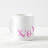 Mug xoxo-rose tendance (Devant gauche)