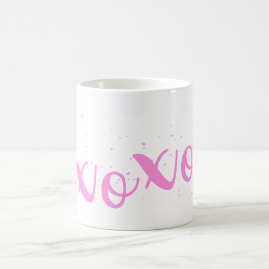 Mug xoxo-rose tendance (Centre)