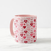 Mug XOXO & Toujours à moi (Devant gauche)