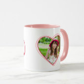 Mug "XOXO" Valentines (Devant droit)