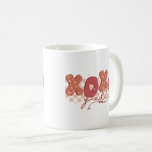 Mug XOXO Y'all Saint-Valentin (Devant droit)