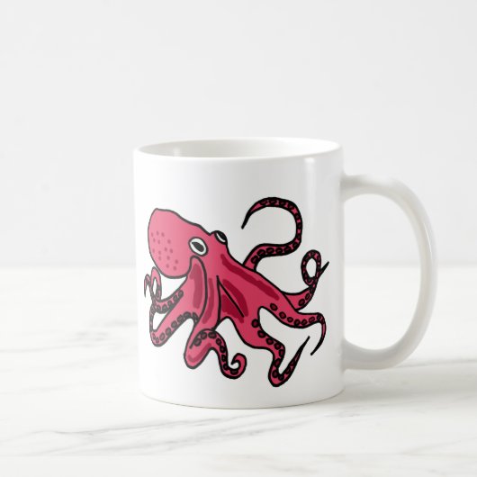 Mug XX poulpe impressionnant (Droite)