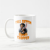 Mug Y’all Gettin Rocky haché Tennessee Halloween Cos (Gauche)