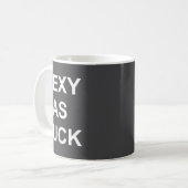 Mug Y As For, Sarcastic, Funny, Joke, Family  (Devant gauche)