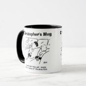 Mug Y En Avons-Nous Encore ? Ajoutez Nom Choix. (Devant gauche)