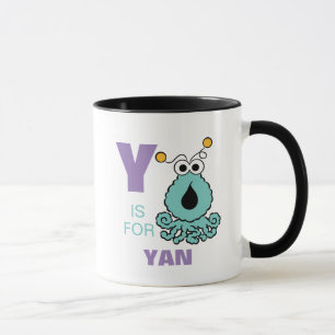 Mug Y est pour les Yip-Yips Ajoutez votre nom