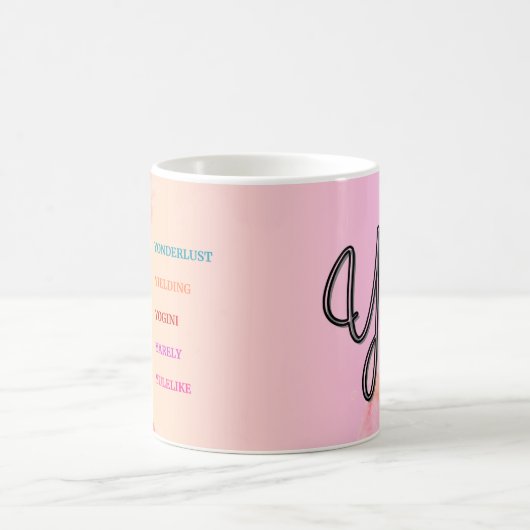 Mug "Y" initial (11oz) (Centre)