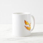 Mug Y Jack-o'-lantern Citrouille sculpté face Hallowee (Devant droit)