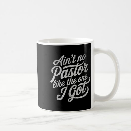 Mug Y'a pas de pasteur comme celui que j'ai Église drô (Droite)