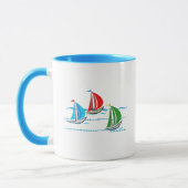 Mug Yacht emballant le trio (Gauche)