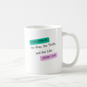 Mug Yahusha est la façon dont la conception graphique