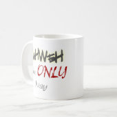 Mug YahWeh la SEULE voie religieuse (Devant gauche)
