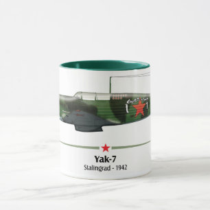 Mug Yak-7 Russie - Stalingrad Battle - 1942