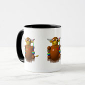 Mug Yak jouant avec des Yo-Yo (Devant gauche)