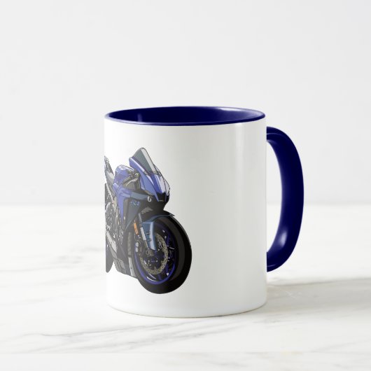 Mug Yamaha R1 (Devant droit)