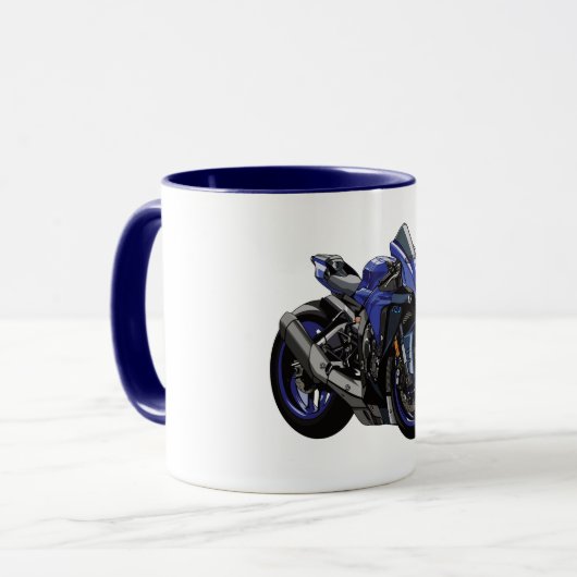 Mug Yamaha R1 (Devant gauche)
